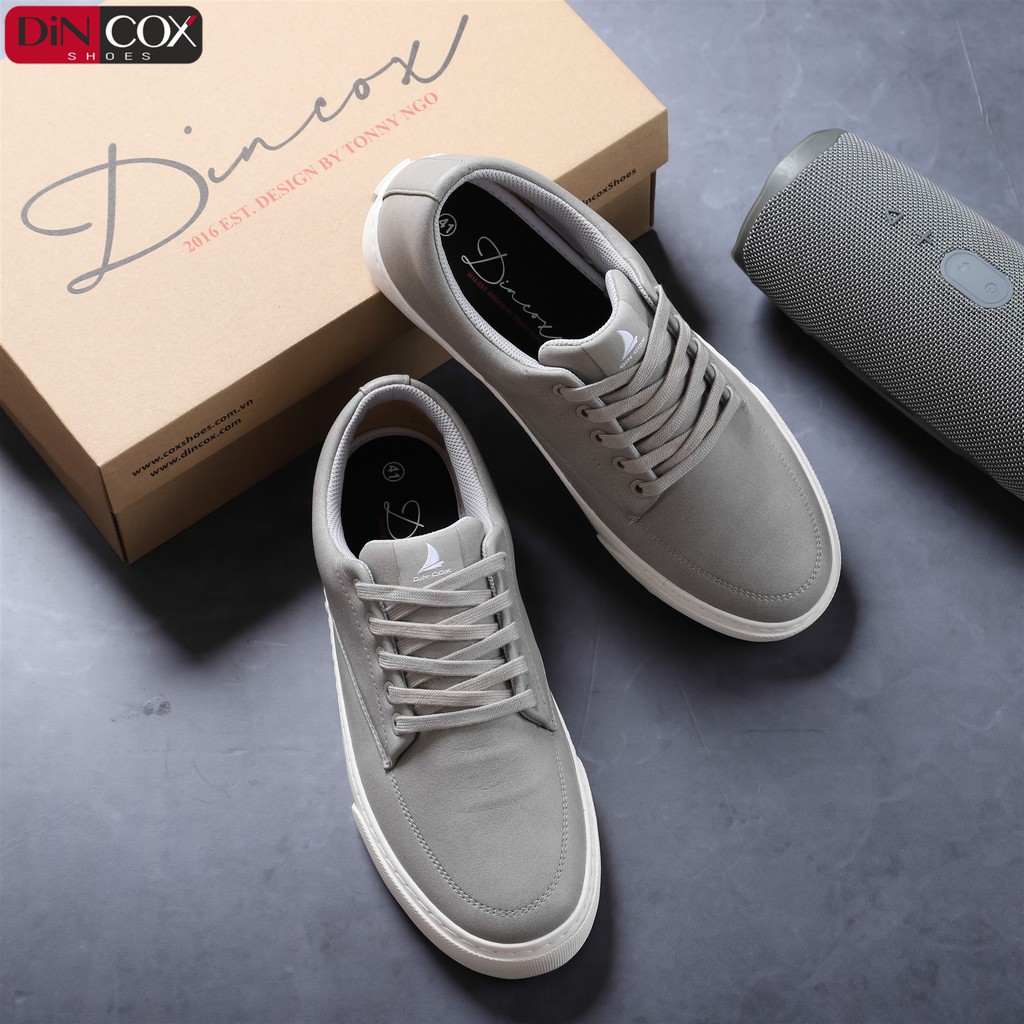 Giày Sneaker Nữ/Nam Dincox D06 Lgrey [CHÍNH HÃNG]