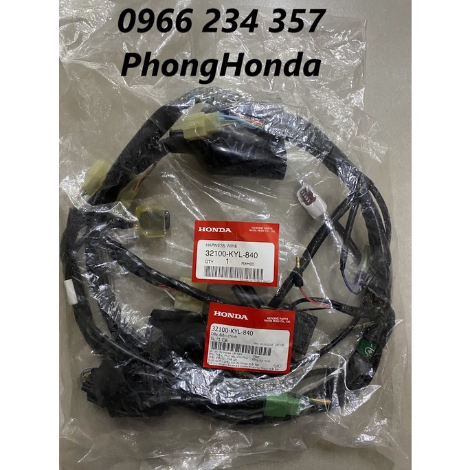 Dây điện sườn Future X 125 Fi chính hãng honda