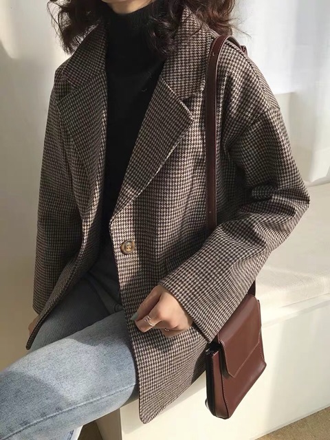 (Order 7-10 ngày) Áo blazer dạ siêu đẹp (kèm ảnh thật) | BigBuy360 - bigbuy360.vn