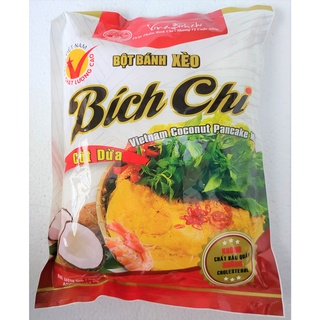 Túi 400g BỘT BÁNH XÈO CỐT DỪA VN BÍCH CHI Vietnam Coconut Pancak thumbnail