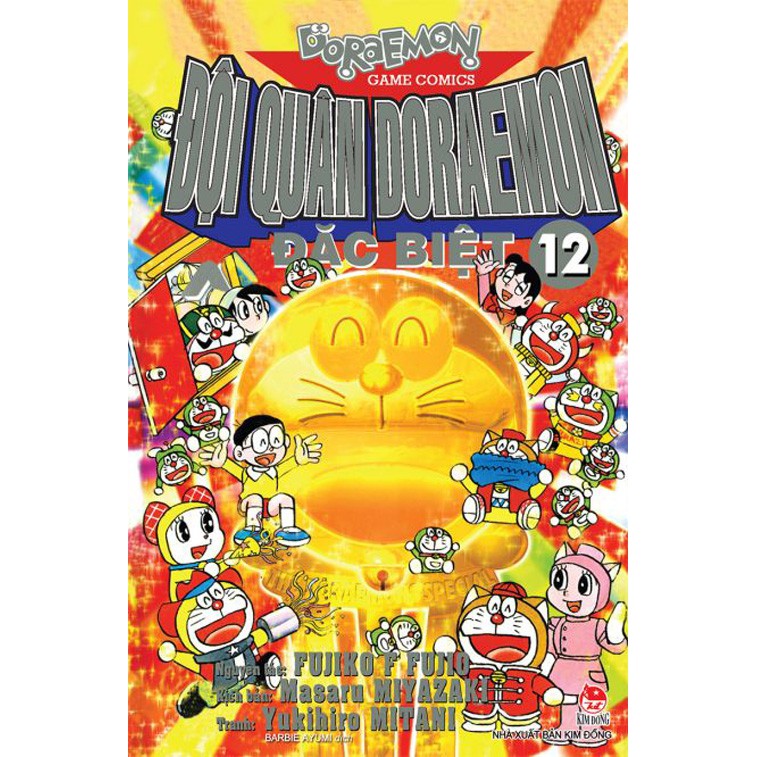 Combo Truyện - Đội Quân Doraemon Đặc Biệt ( Trọn bộ 12 Tập ) - Nxb Kim Đồng - Chanchanbooks