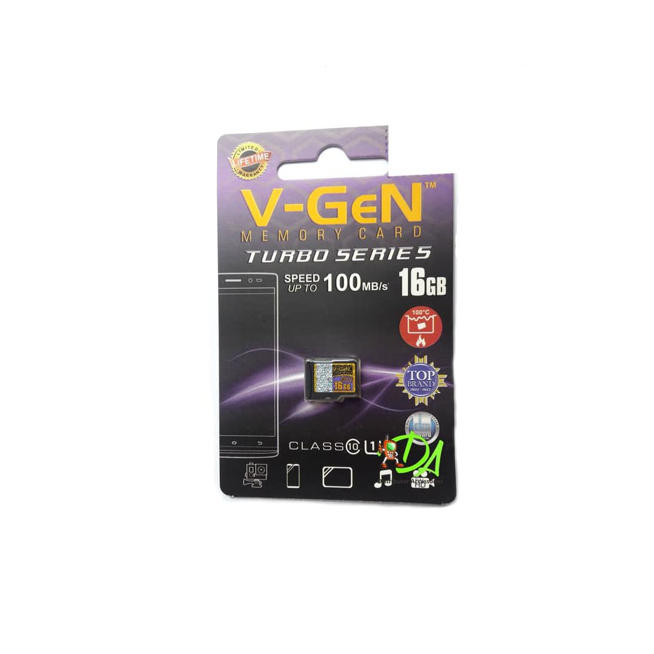 Microsd Vgen Promo 16gb Turbo Na Non Hologram
