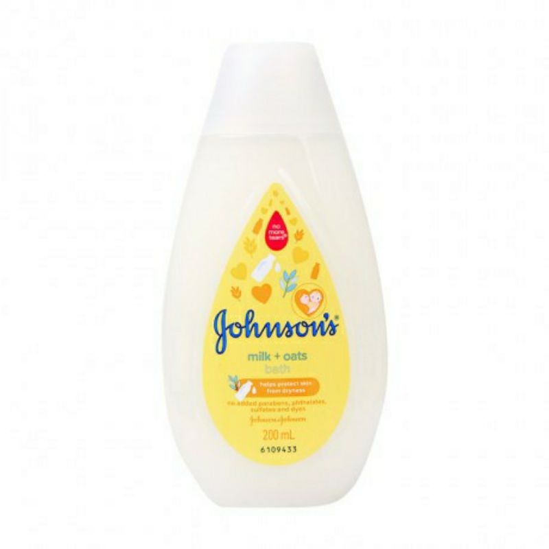 Sữa tắm Johnson's chứa sữa và yến mạch 200ml