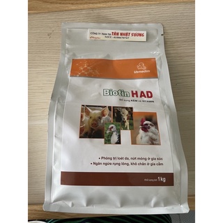 Gói Biotin VMD , Thuận Phương 1kg bổ sung kẽm và vitamin cho da và móng trên gia cầm