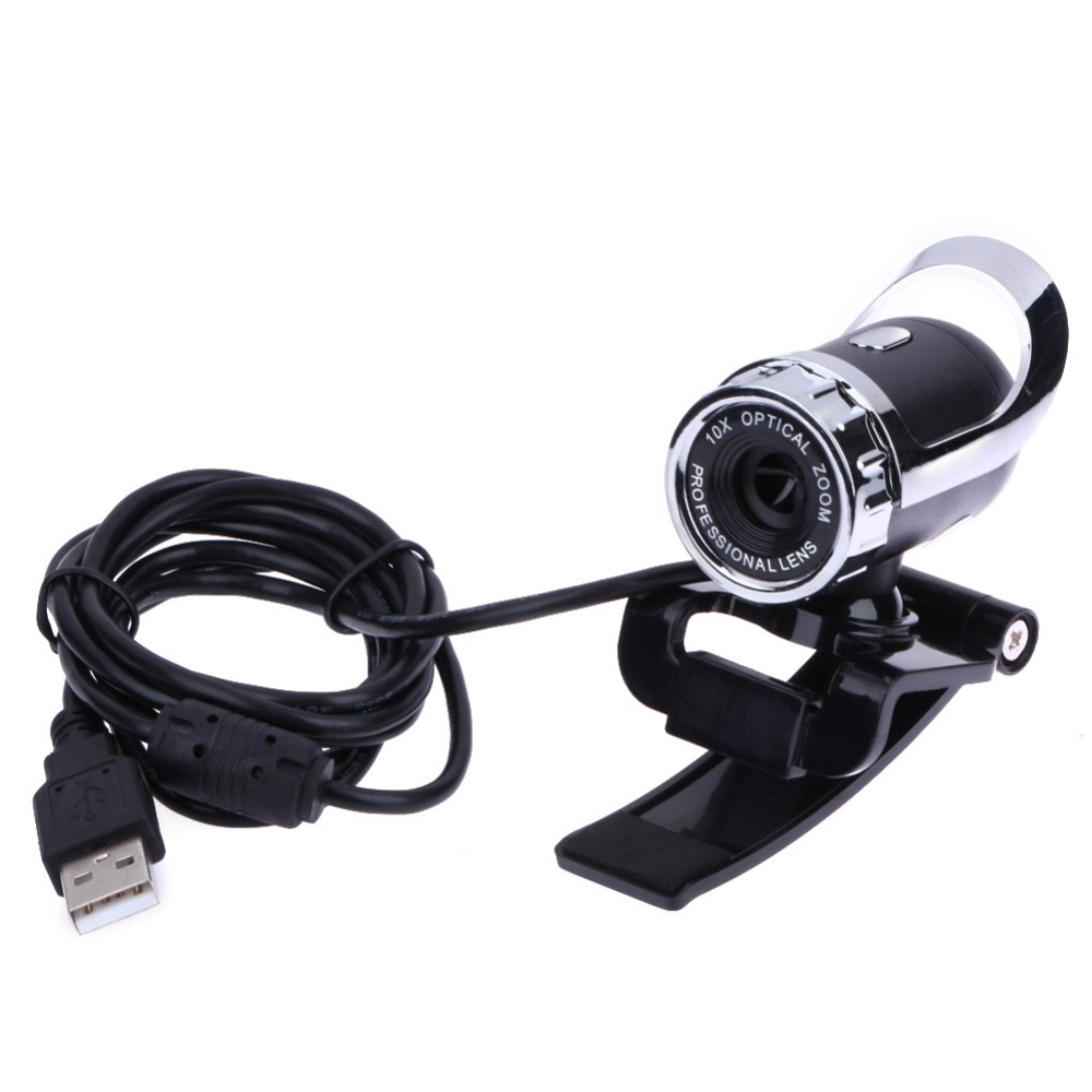 Webcam HD 360 độ kết nối USB cho máy tính