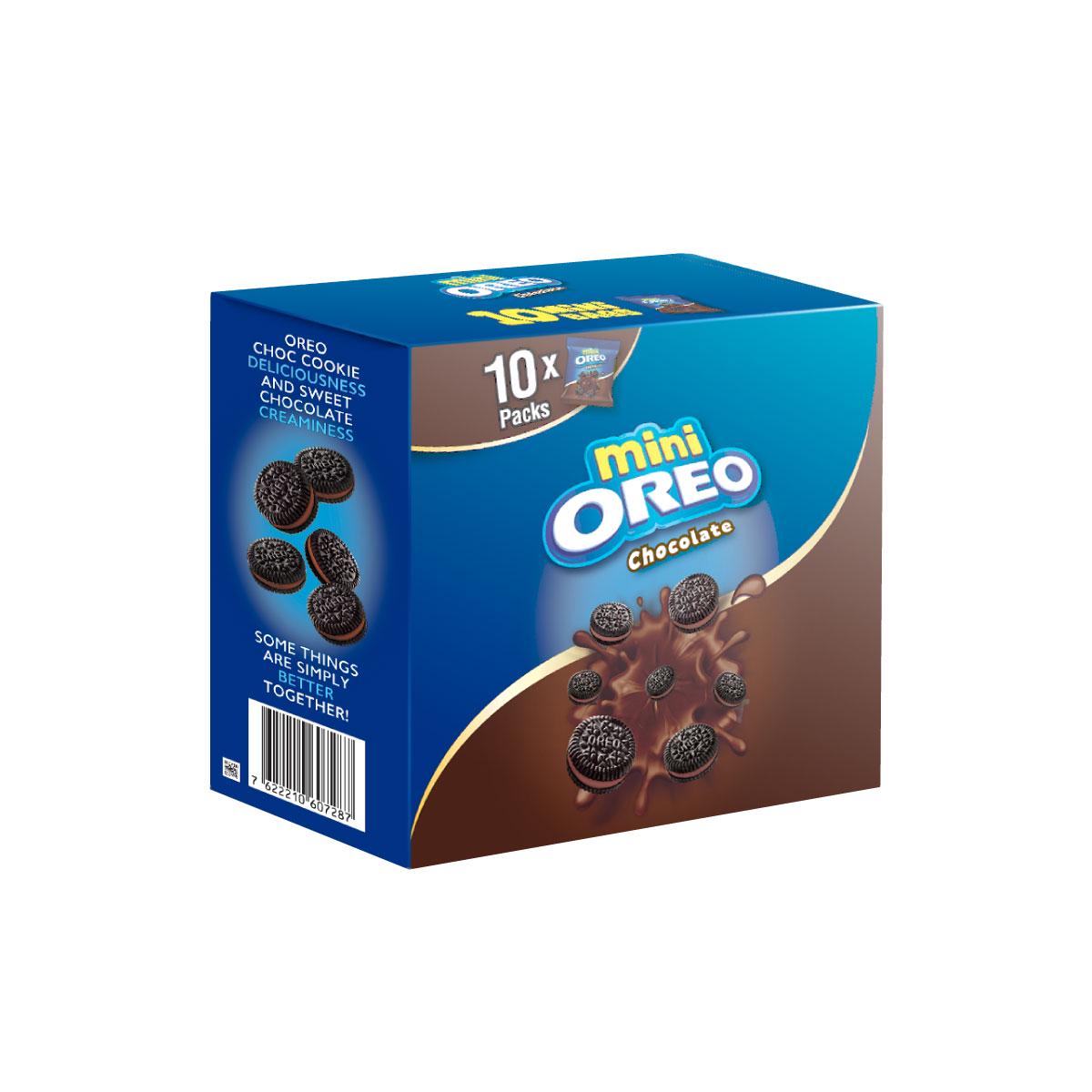 [Mã GROTET giảm 10% CAP 20K đơn 150K] Combo 2 hộp bánh quy OREO mini vị sôcôla, 2x204g