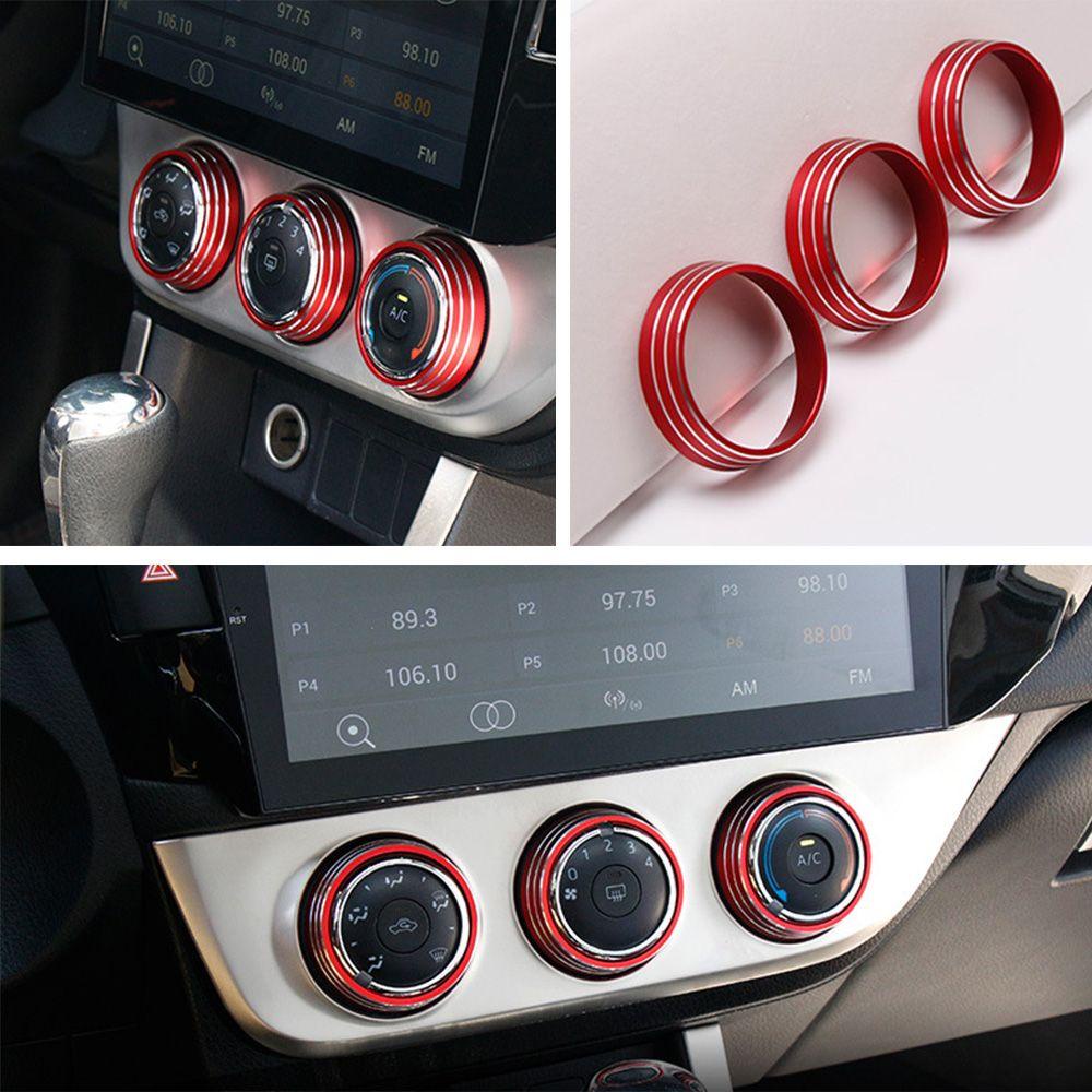 Set 2 Vòng Dán Trang Trí Ống Xả Xe Hơi Toyota for Toyota Hatchback 2019-2021