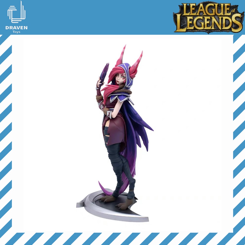 Mô hình cặp đôi hoàn hảo Rakan và Xayah Unlocked Statue - Chính hãng Riot Games - Liên Minh Huyền Thoại