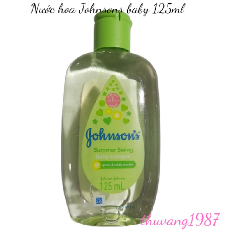 Nước hoa Johnson’s baby nhẹ dịu 125ml