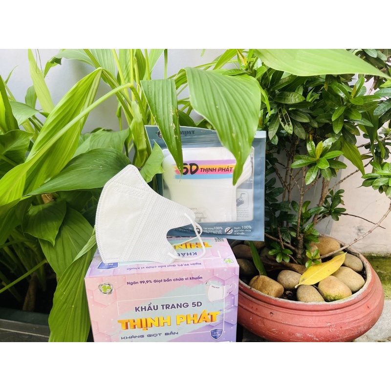 THÙNG 100c KHẨU TRANG 5D TP ĐỦ MÀU