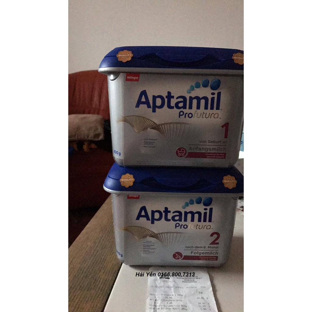 Thanh lí Sữa Aptamil Profutura số 2 xách tay Đức