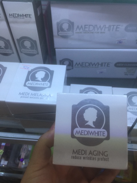  Kem Medi White Medi AGING Trẻ hoá da-xoá nếp nhăn và dưỡng trắng da