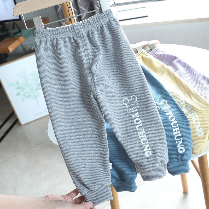 Combo 3 quần len tăm cho bé trai, gái từ 1-4 tuổi