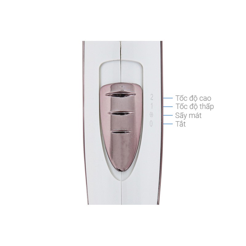 Máy sấy tóc SUNHOUSE SHD2308W 2 tốc độ - 3 mức nhiệt linh hoạt