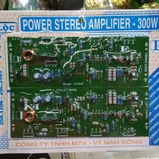 Mạch amly 300w lộc 4sò 1 vế