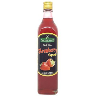 Siro Dâu GoldenFarm520ml, nguyên chai