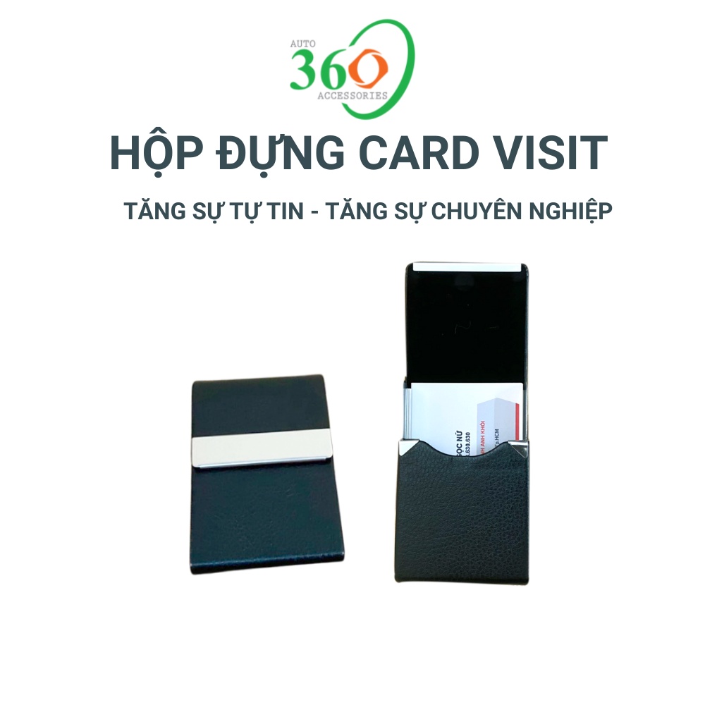 Hộp đựng card visit, hộp đựng name card nắp mở đứng dành cho sếp và cho nhân viên văn phòng
