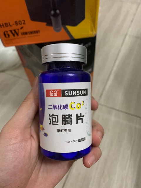 Viên co2 Cho Bể Thủy Sinh Sun Sun