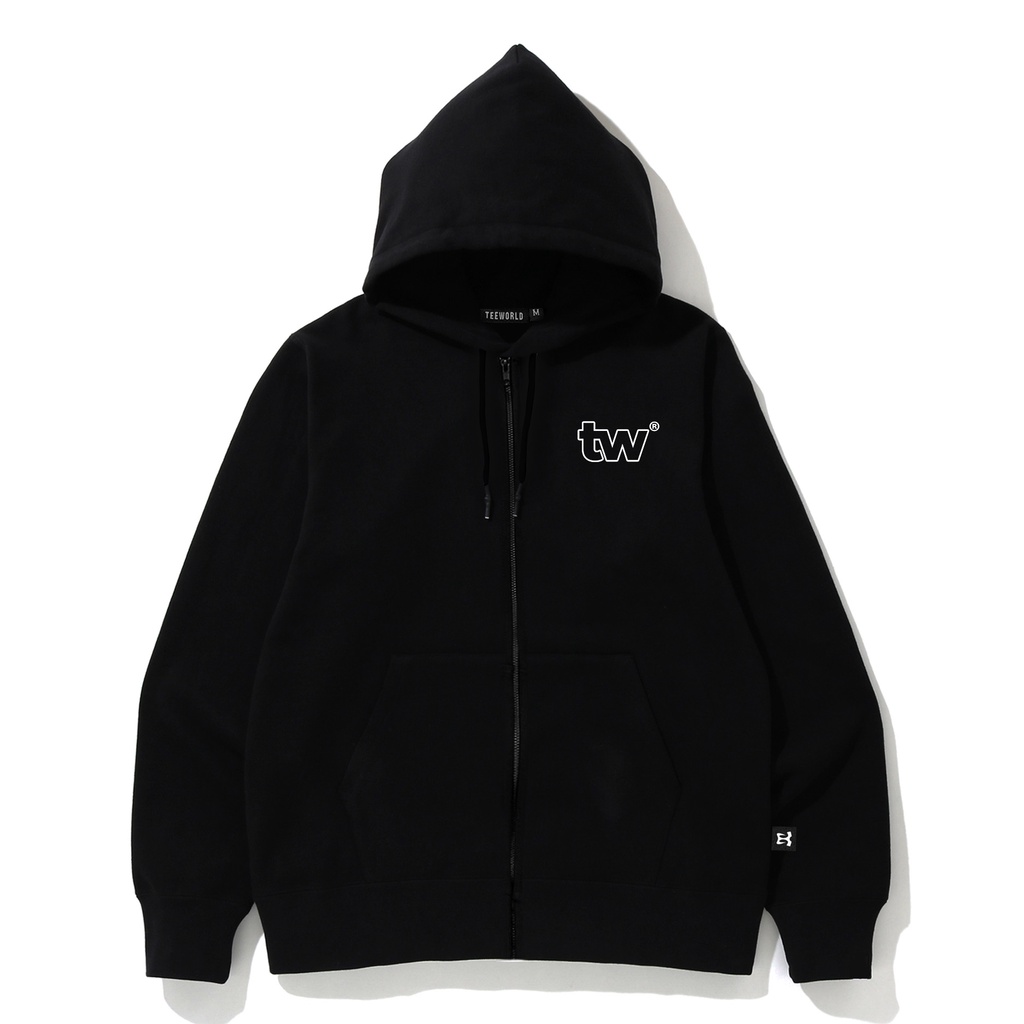 Áo Hoodie Zip Local Brand Teeworld cao cấp fom Rộng Thời Trang Unisex Nam Nữ