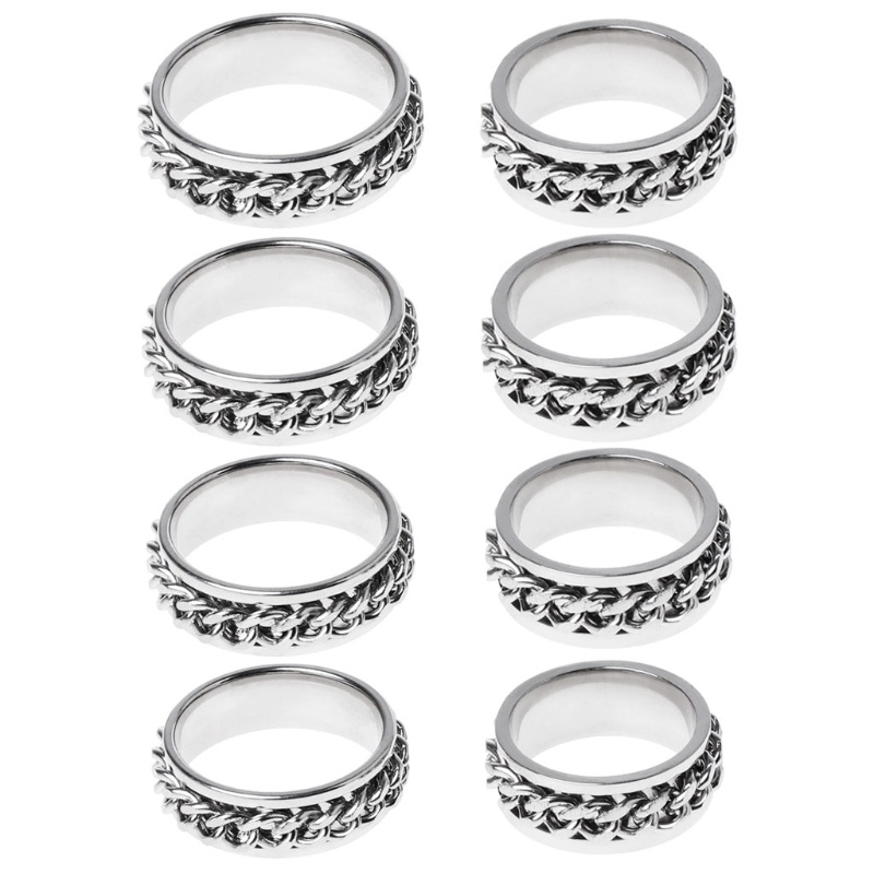 Nhẫn Dây Xích Giảm Căng Thẳng Dành Cho Nam Và Nữ