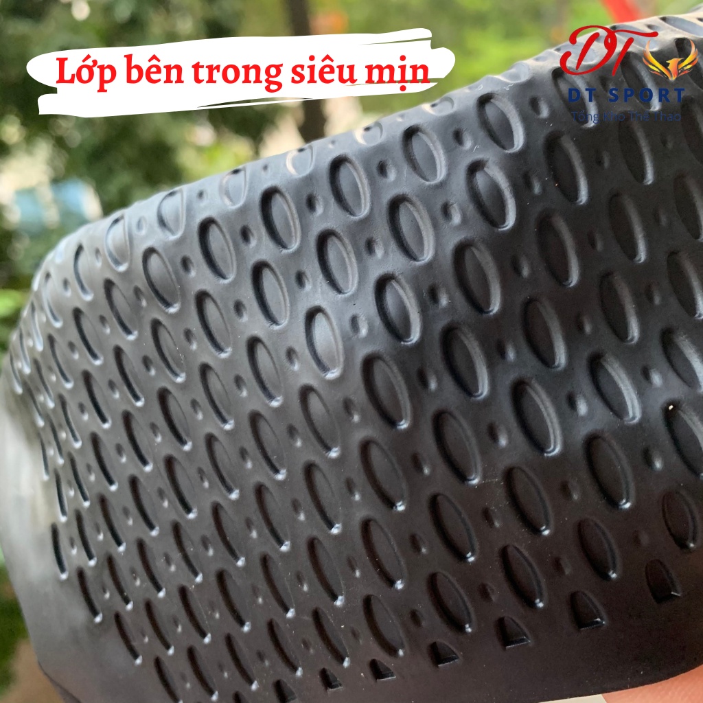 Mũ bơi nón bơi nữ người lớn cao cấp có gai Hàn Quốc Konex - chất liệu silicone co giãn siêu bền , trùm được búi tóc dài