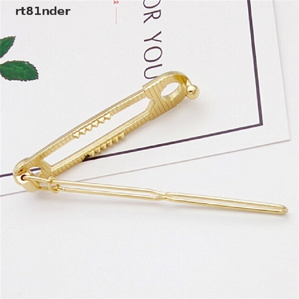 Trâm Cài Tóc Bằng Kim Loại Thiết Kế Đơn Giản Cho Nữ