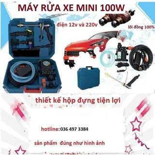 Máy rửa xe mini 12V-100W