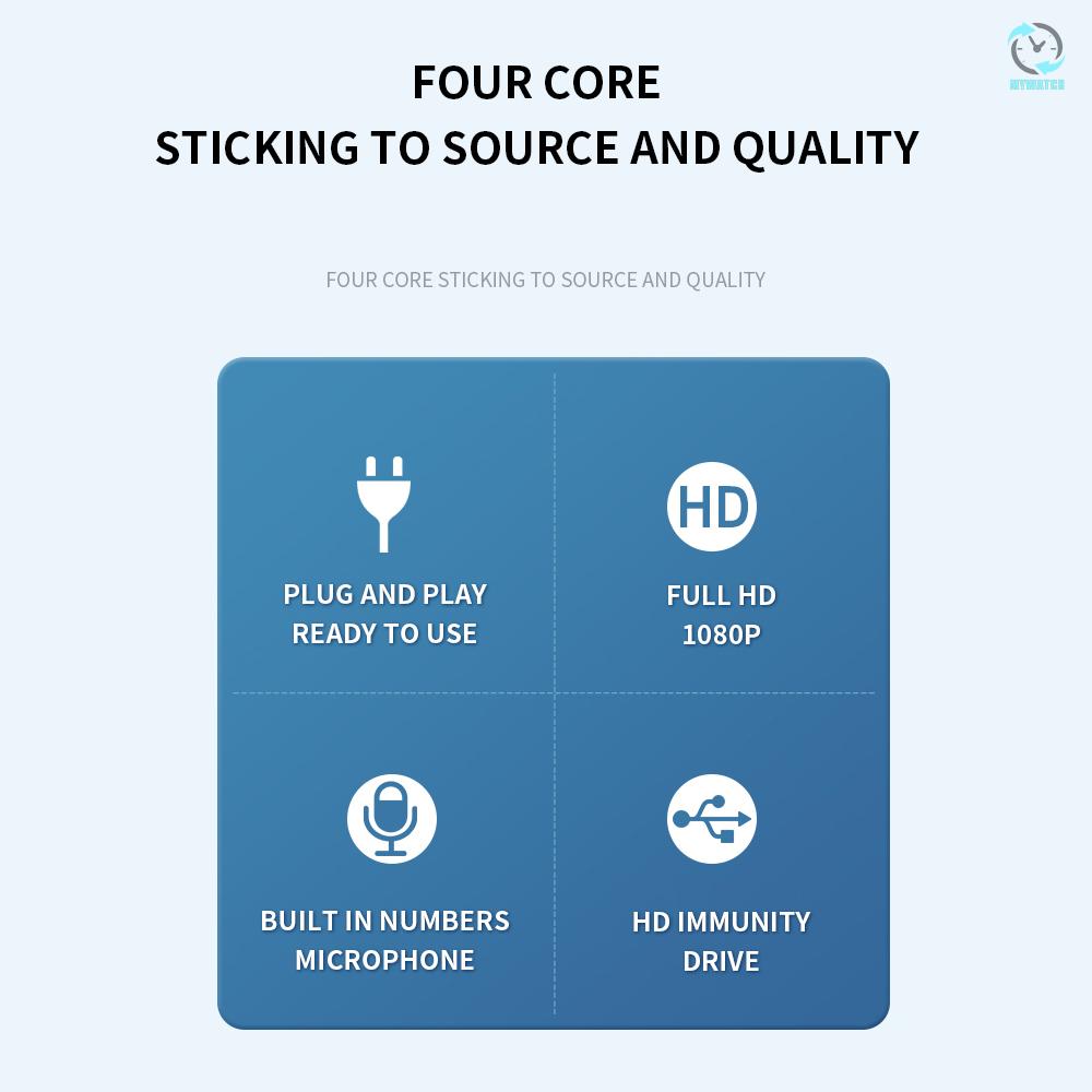 Webcam Full Hd 1080p Hd 1080p Kèm Phụ Kiện | BigBuy360 - bigbuy360.vn