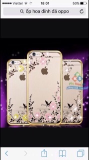 Ốp Iphone 6/6S Viền Đá