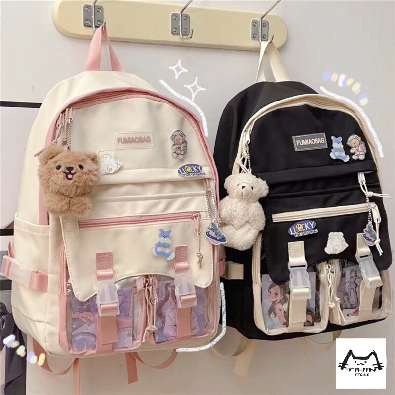 Balo Đi Học Chống Thấm Nước Tihinstore Mã 0221