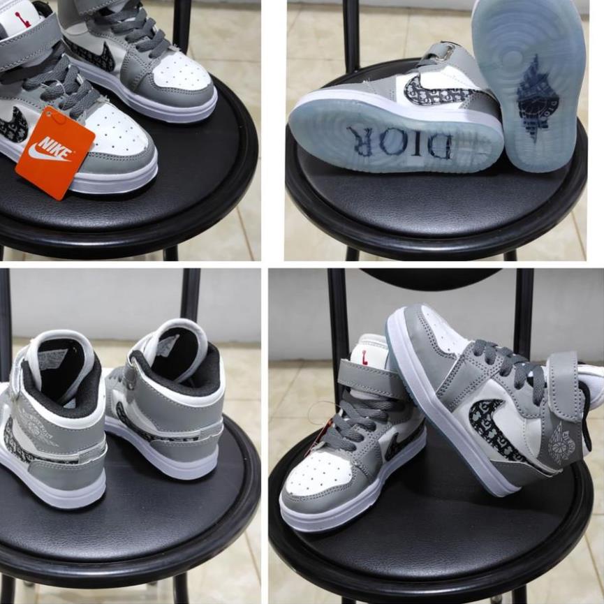 Hàng Có Sẵn Giày 2.2 jordan dior Trẻ Em / Giày nike jordan dior Dành Cho Trẻ Em / dior Mã 836) *