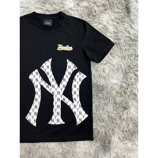 | Ảnh Thật | Áo Yankee Đen Trắng Logo Trước