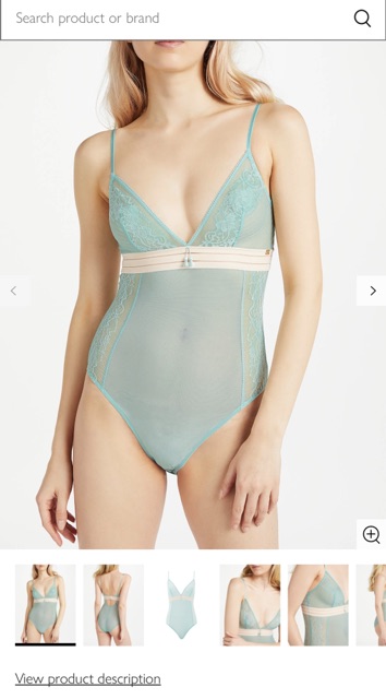 Bộ lót bodysuit cao cấp And/or