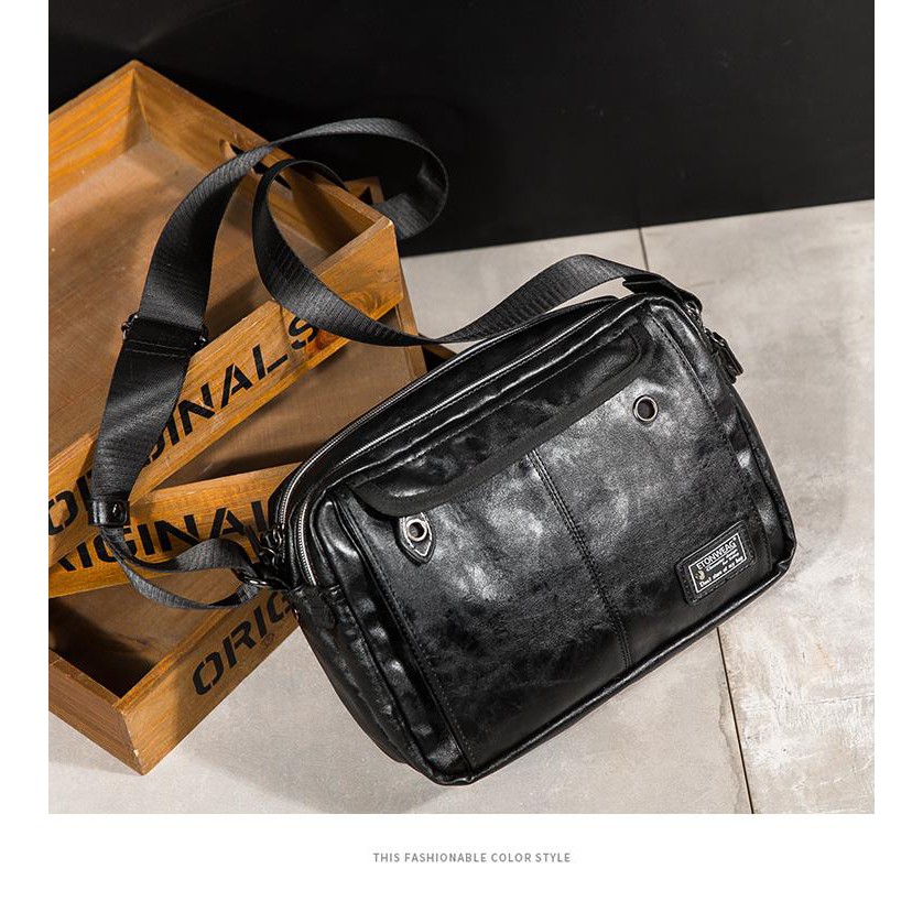 Túi đeo chéo da nam cao cấp CN002 | BigBuy360 - bigbuy360.vn