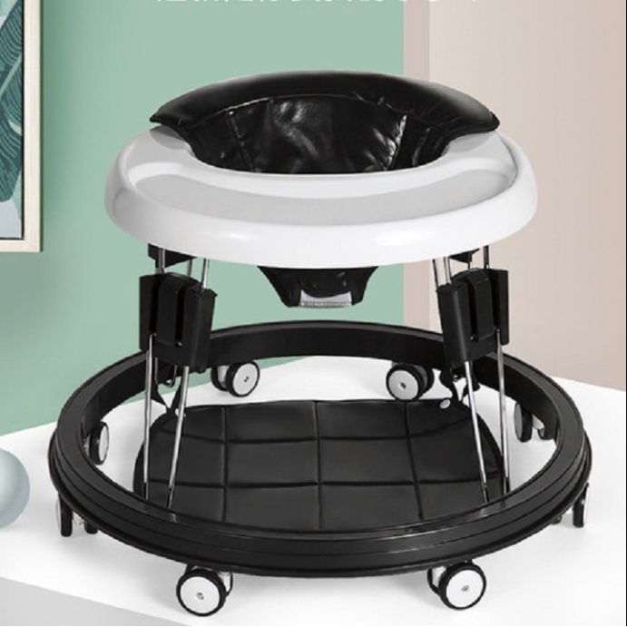 Xe tròn tập đi cho bé MOMMY KIDS điều chỉnh 5 cấp độ,Kết hợp ghế ăn dặm . nhựa dẻo cao cấp , chế độ xoay 360