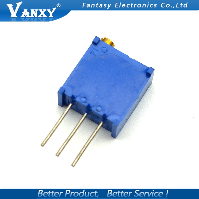 Set 10 Chiết Áp 3296w 3296 50 100 200 500 Ohm 1k 2k 5k 10k 20k 50k 100k 200k 500k 1m Ohm 103 100r 200r 500r | BigBuy360 - bigbuy360.vn