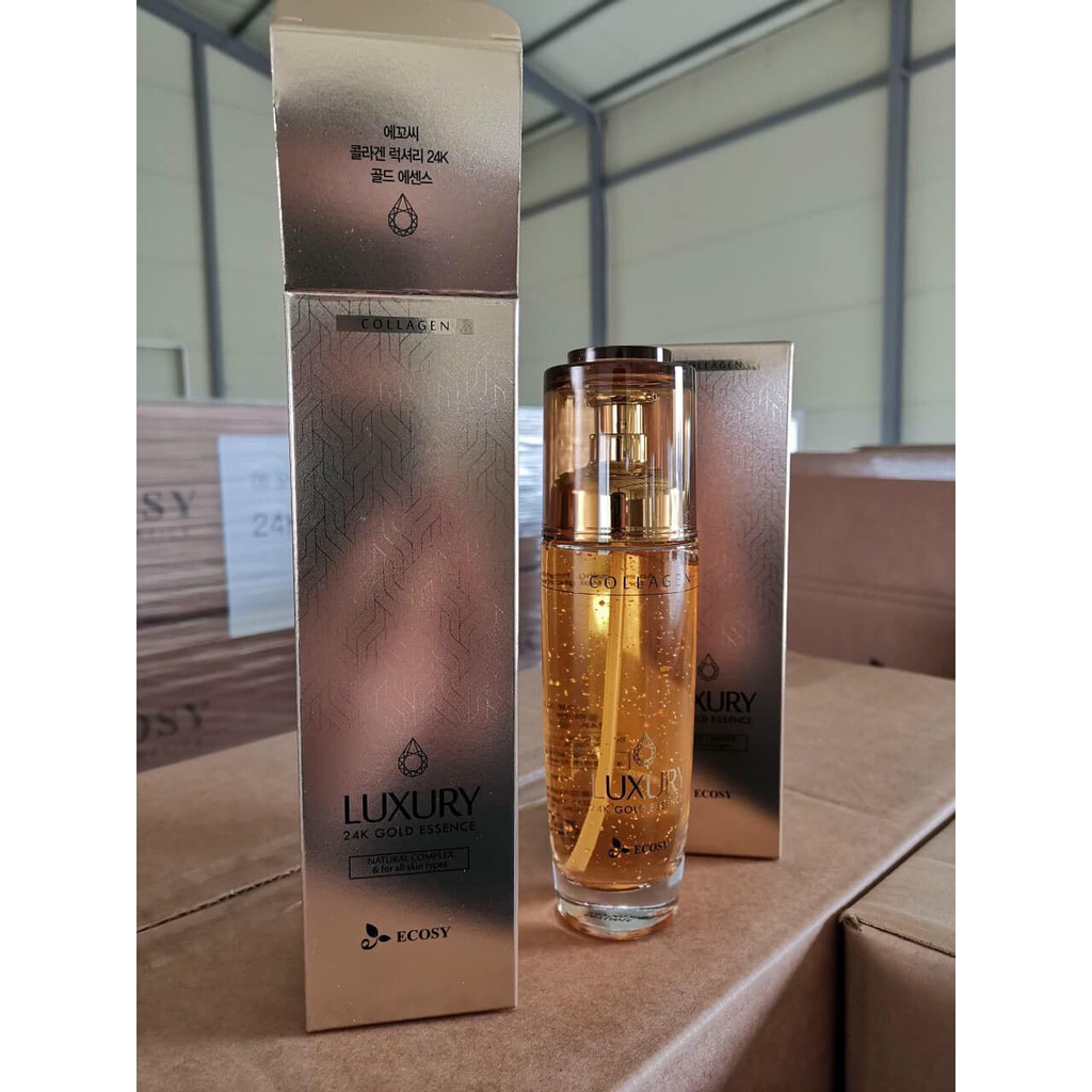 Tinh chất Ecosy Luxury 24k Gold Essence 120ml | BigBuy360 - bigbuy360.vn