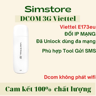 Usb Dcom 3G  Viettel đã Sử dụng Đa mạng tốc độ 7.2mbs- Simstore