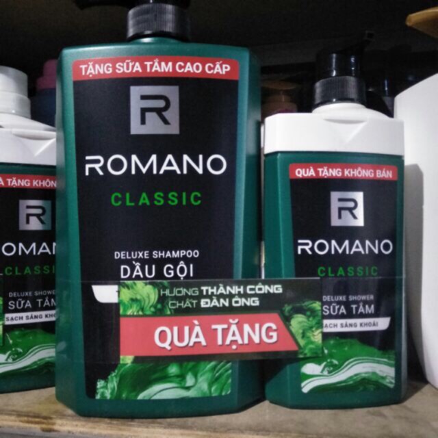 Dầu gội đầu romano 650g