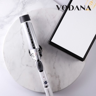 Vodana máy uốn tóc 36mm 40mm hàn quốc glam wave curling iron_white