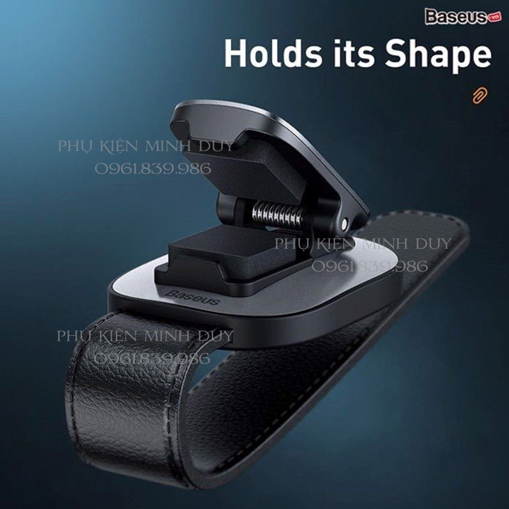 Kẹp treo kính và đồ dùng trên xe hơi Baseus Platinum Vehicle Eyewear Clip