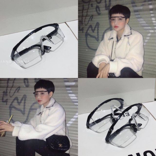 Kính trong viền đen Đài Loan 805