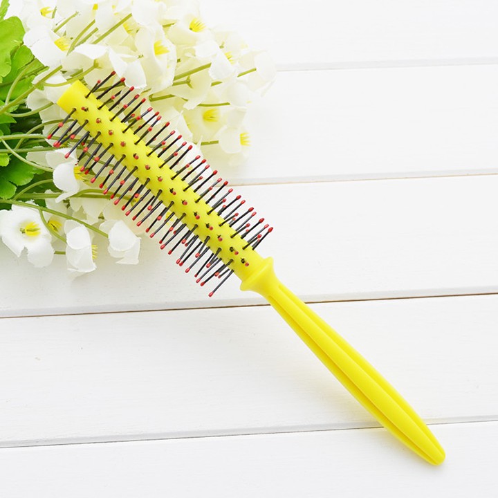 Lược lô tròn tạo kiểu phồng tóc uốn xoăn đa năng cán dài chịu nhiệt tiện dụng youngcityshop 30.000