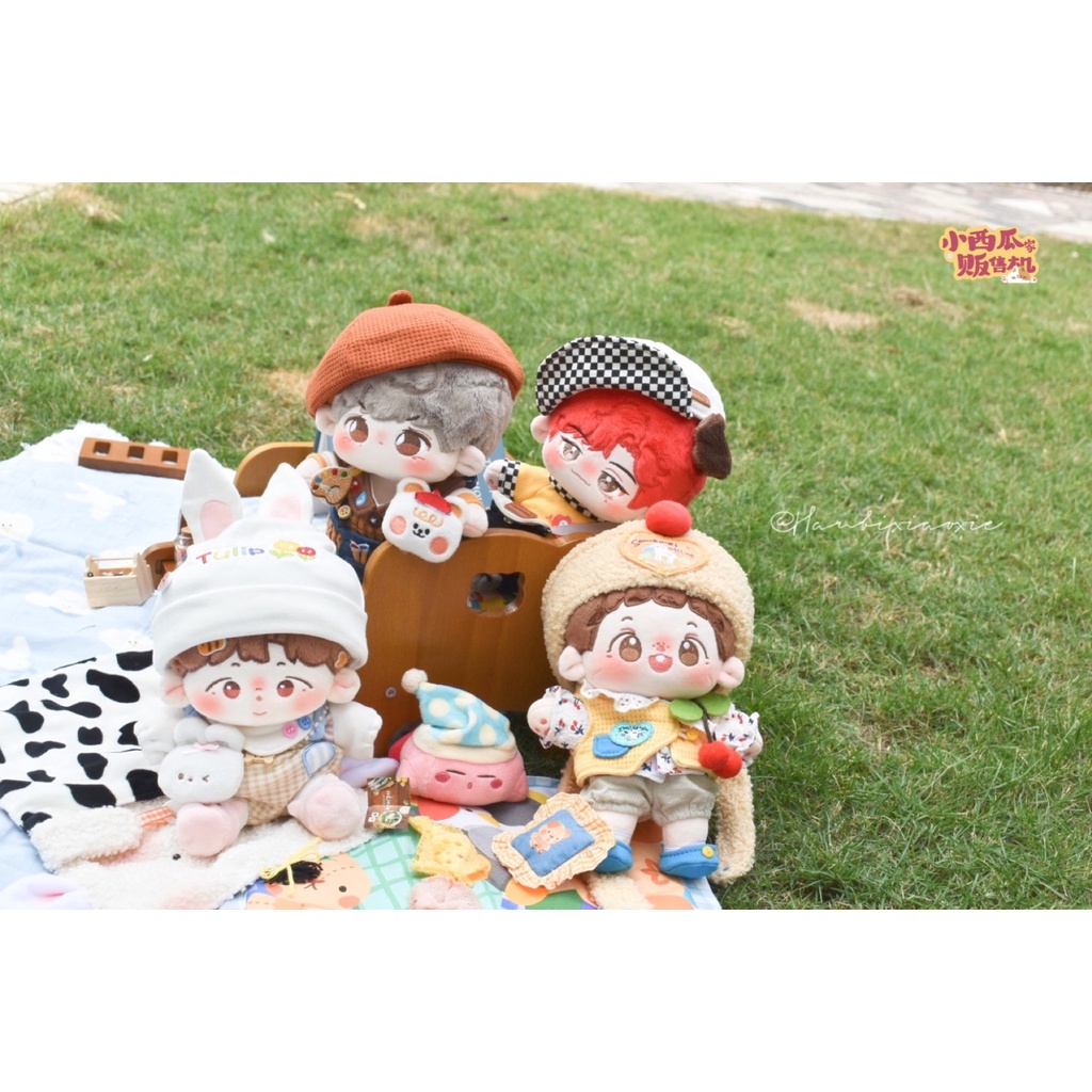 Bộ dồ Dã ngoại cho bé doll 15cm 20cm