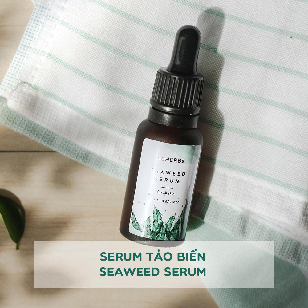 Serum Tảo Biển Dưỡng Da Se Khít Lỗ Chân Lông SOHERBS Seaweed Serum 20ml