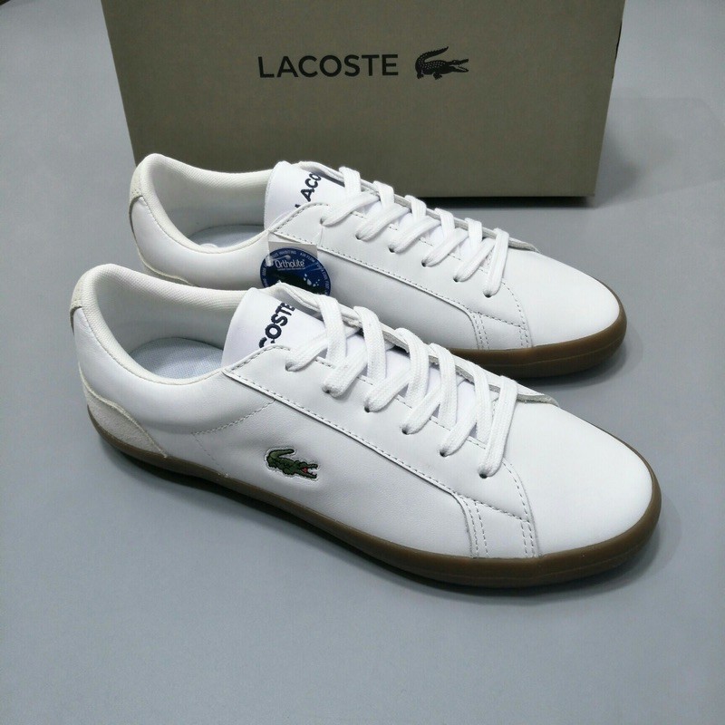 giày thể thao cho nam da thật cao cấp Lacoste mẫu mới 2020