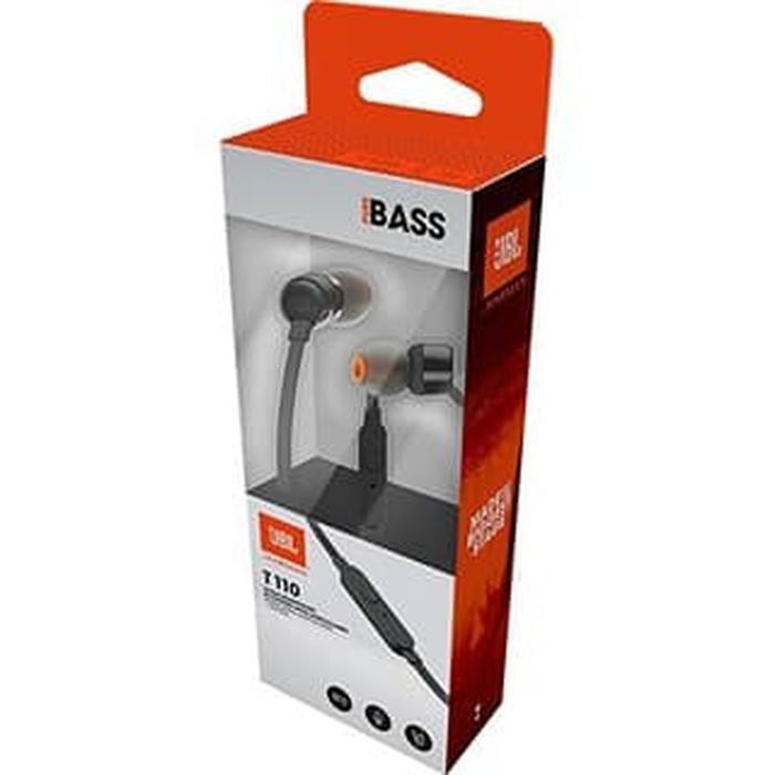 Tai Nghe Nhét Tai Jbl T110 Chính Hãng Đen | BigBuy360 - bigbuy360.vn