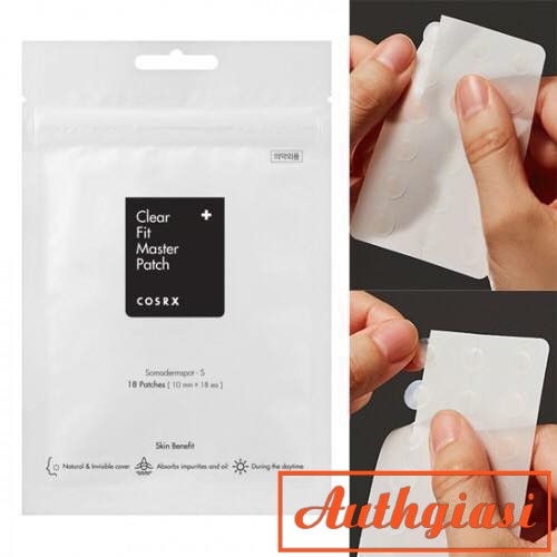 Miếng dán mụn Cosrx Ance Pimple đỏ giảm mụn sưng bọc / Clear Fit Master Patch đen che mụn cực tốt