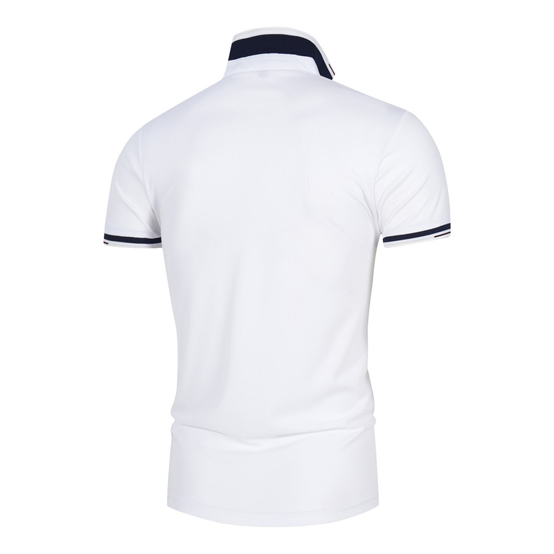 Hugo BOSS Summer Men's Classic Striped Lapel Casual Polo Shirt Short Sleeve Man Tops Fashion M-4Xl In Stock