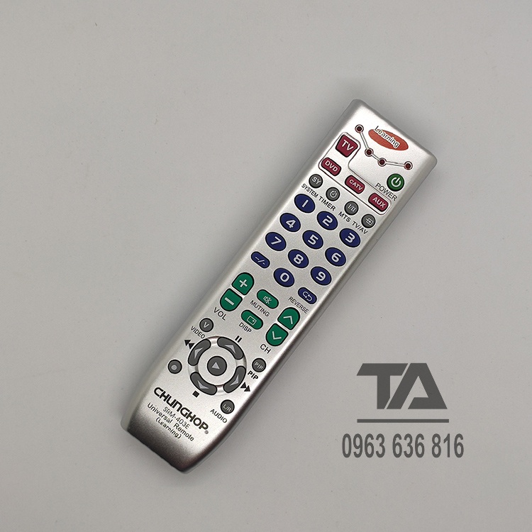 Điều khiển học lệnh Chunghop dùng cho đầu DVD, dàn âm thanh